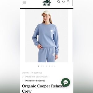 Roots Coastal Blue Crew Limited Edition